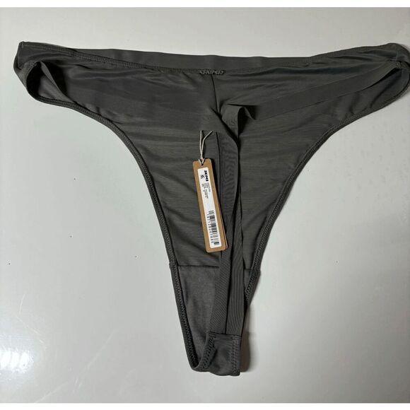 SKIMS Weightless Thong in Gunmetal and Slate Size 3X Lot of 2 - Picture 2 of 3